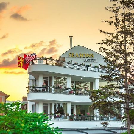 Seasons Hotel Struga Bagian luar foto