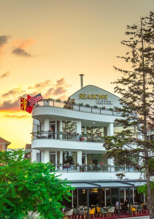 Seasons Hotel Struga Bagian luar foto